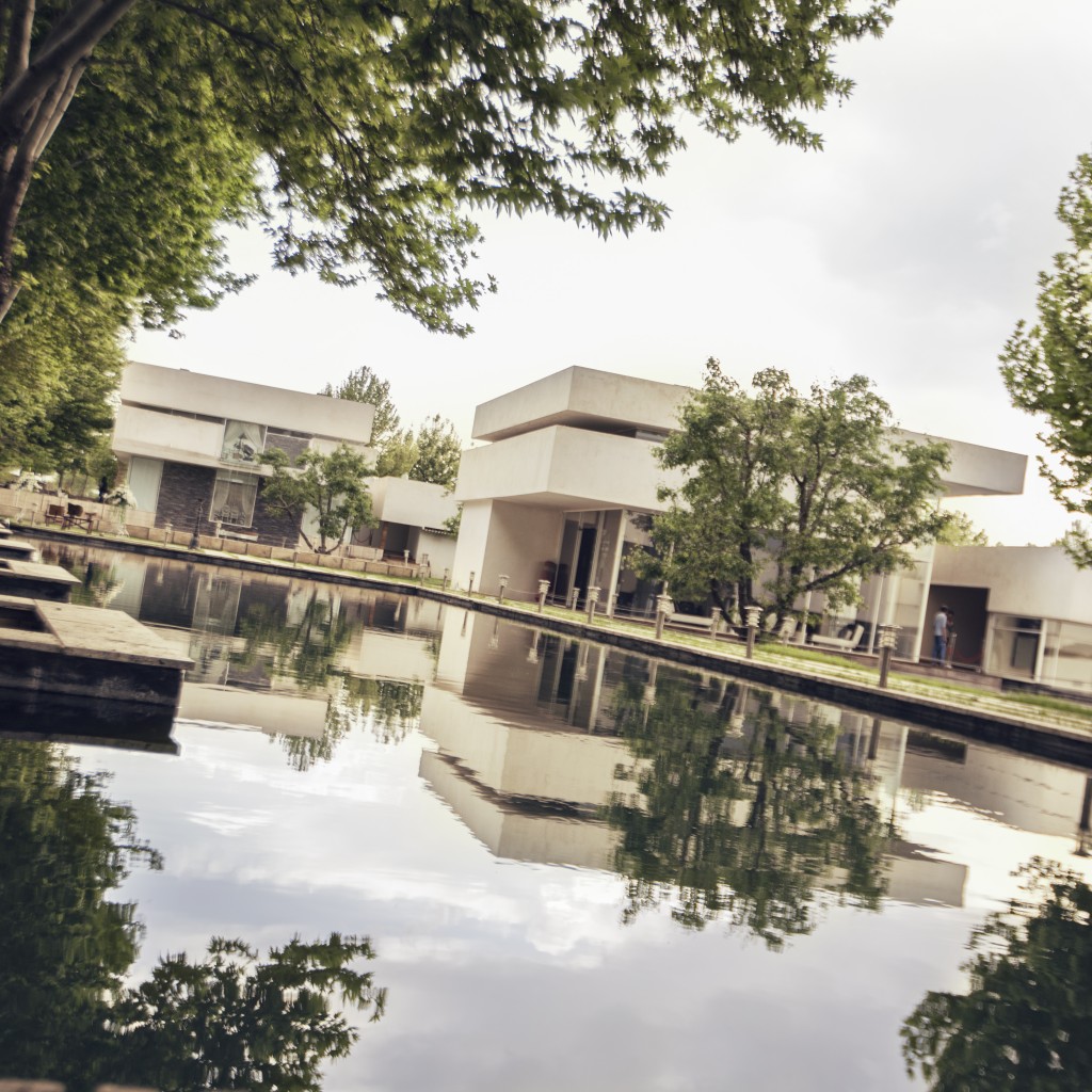 Afarinesh project architecture and landscape